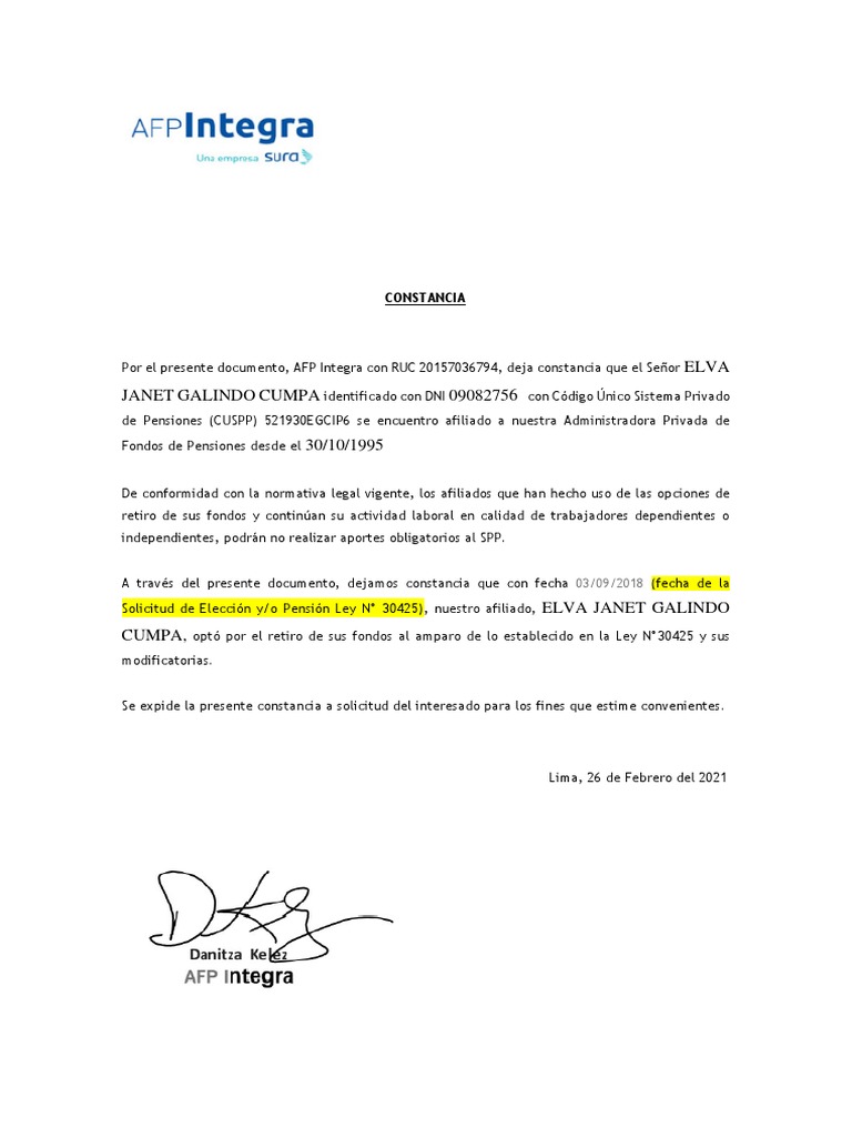 Afp Integra: Trabaja con Nosotros