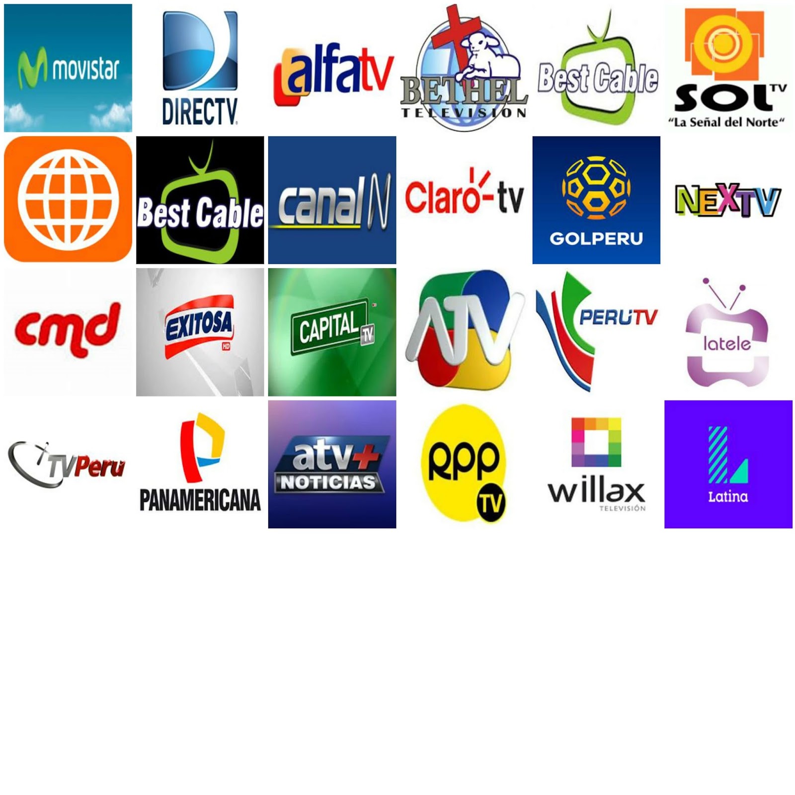 ¿Cuántos canales ofrece Cable Perú?