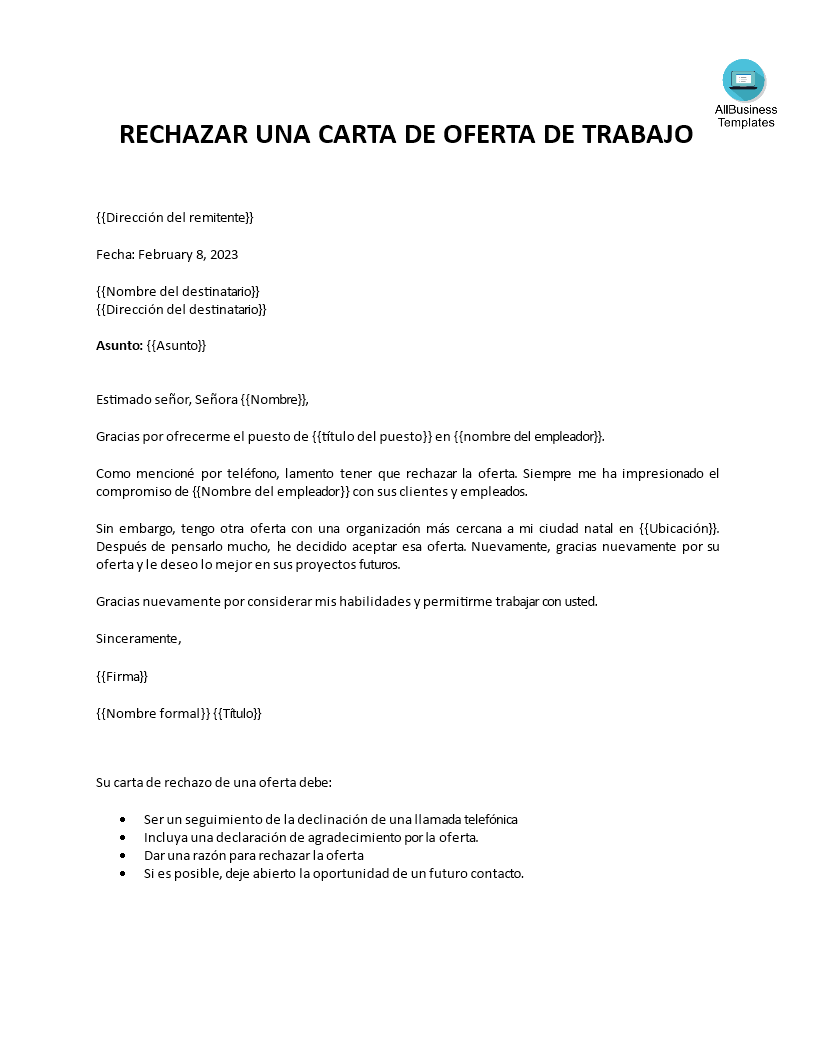 Pasos para aplicar a una oferta de empleo: