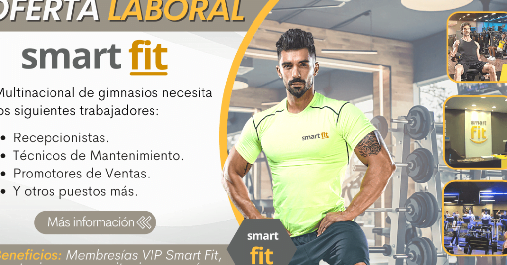 Smart Fit: ¡Únete a nuestro equipo!