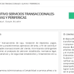 Vacantes en Banco Pichincha