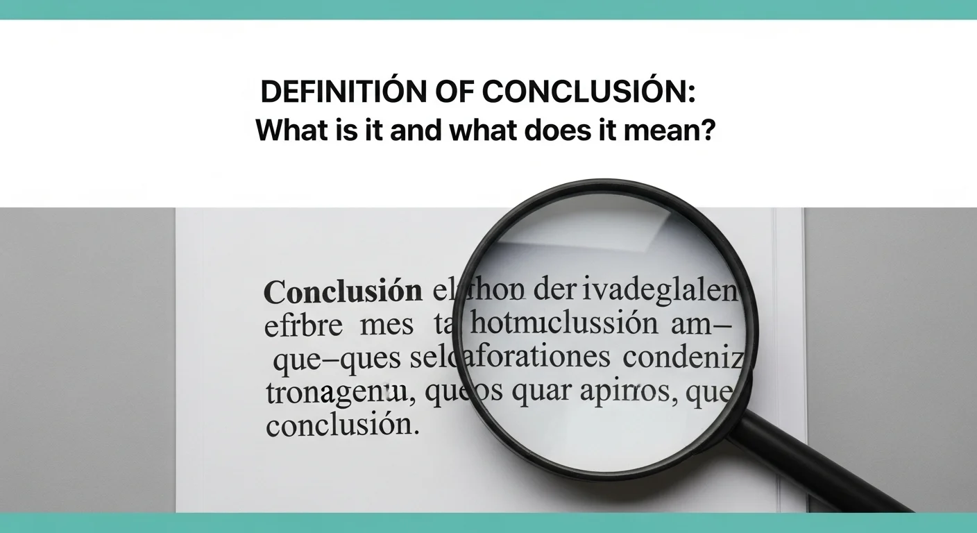 Conclusión: Un giro que te haga pensar