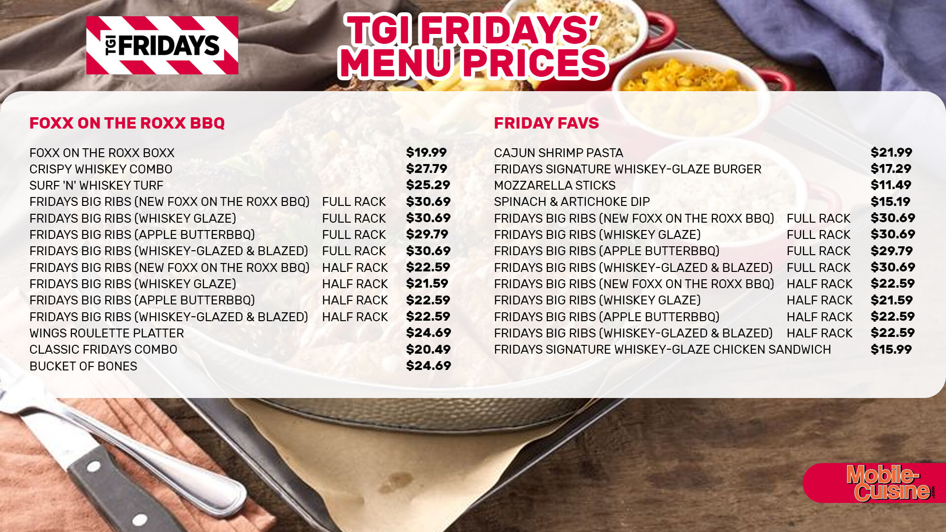 Desmitificando el mito: ¿Es TGI Fridays solo hamburguesas y propinas?
