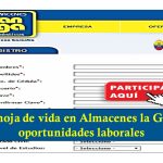 Vacantes en Almacenes La Ganga