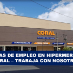 Trabaja con nosotros Coral Hipermercados